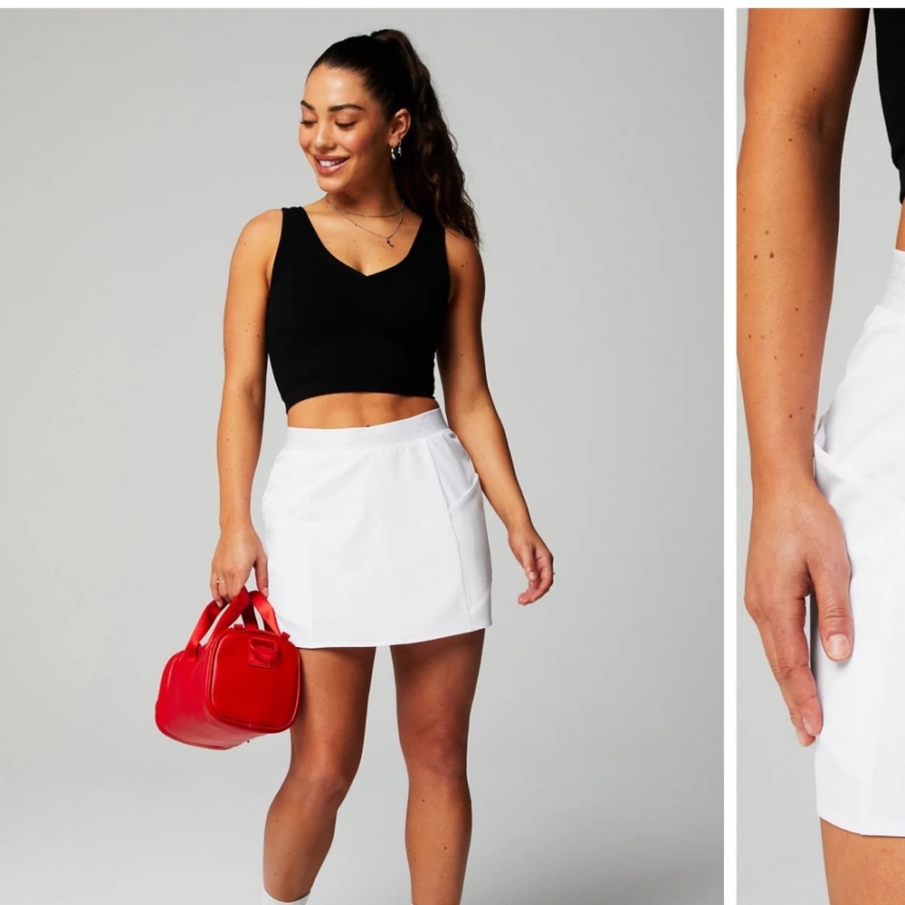 Fabletics Woven Pocket Skirt With Built-In Short